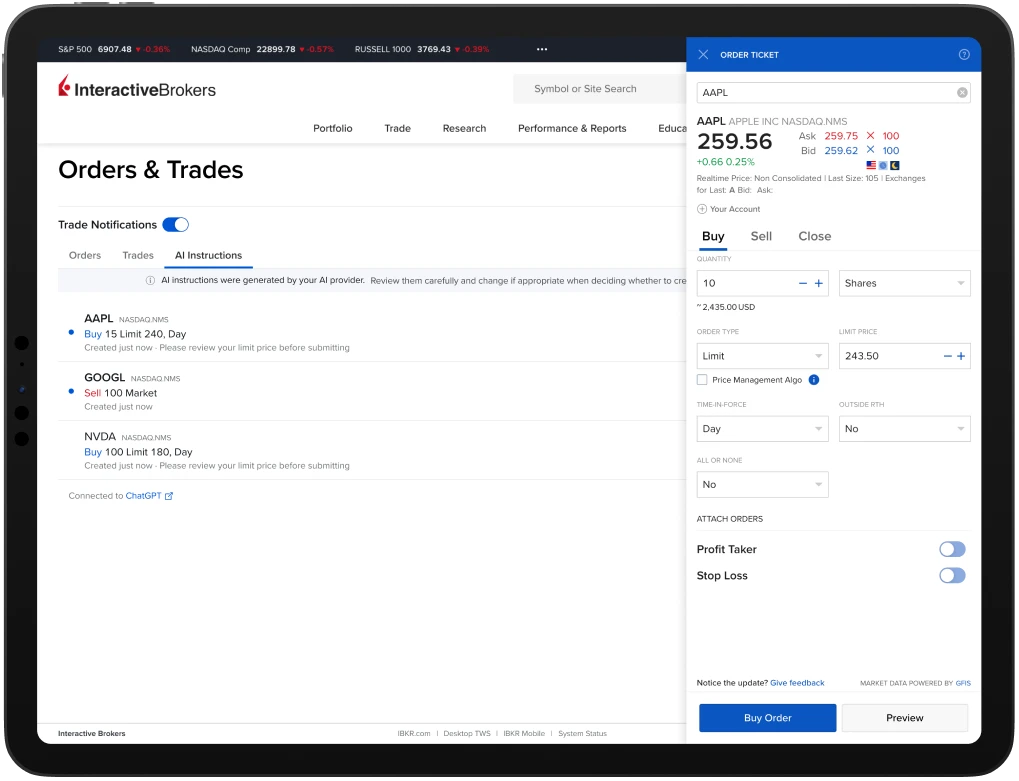 Example of SAC AI Integration within SAC Client Portal