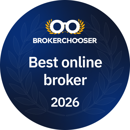 BrokerChooser 2026 Award - Best Online Broker