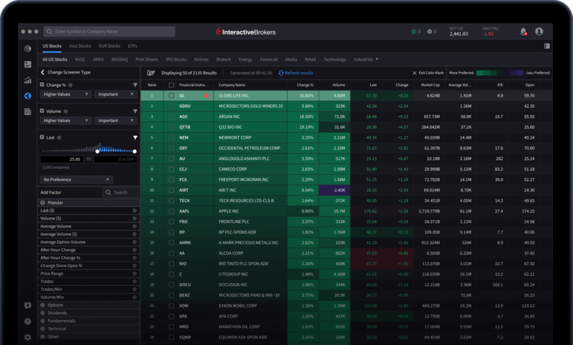 SAC Desktop MultiSort UI on Laptop